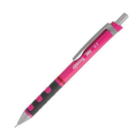 Ołówek automatyczny rOtring Tikky, 0.5mm, Neon Pink